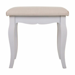 Banqueta Alexandra House Living Blanco Marrón Madera de pino Madera M