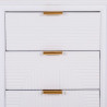 Cajonera Alexandra House Living Dorado Madera MDF 36 x 100 x 42 cm