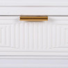 Recibidor con Cajones Alexandra House Living Dorado Madera MDF 41 x 78