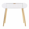 Recibidor Alexandra House Living Dorado Madera MDF 38 x 77 x 84 cm