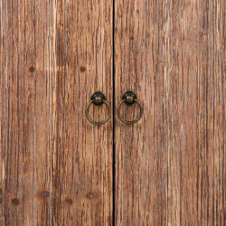 Recibidor Alexandra House Living Hierro Madera de abeto Madera MDF 38