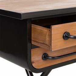 Escritorio Alexandra House Living Marrón Madera Hierro 50 x 75 x 122