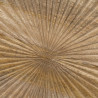 Mesa auxiliar 53 x 53 x 42 cm Natural Negro Metal Madera