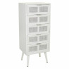 Cajonera Alexandra House Living Blanco Bambú Madera MDF 36 x 100 x 42
