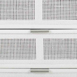 Cajonera Alexandra House Living Blanco Bambú Madera MDF 36 x 100 x 42