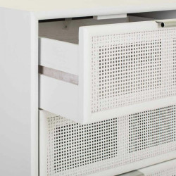 Cajonera Alexandra House Living Blanco Bambú Madera MDF 36 x 100 x 42