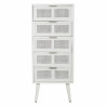Cajonera Alexandra House Living Blanco Bambú Madera MDF 36 x 100 x 42