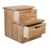 Banqueta Alexandra House Living Madera de Paulonia 34 x 34 x 34 cm Esc