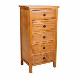 Cajonera Alexandra House Living Marrón Madera de pino Madera MDF 93 x