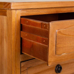 Cajonera Alexandra House Living Marrón Madera de pino Madera MDF 93 x