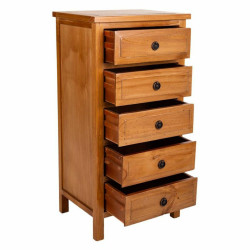 Cajonera Alexandra House Living Marrón Madera de pino Madera MDF 93 x