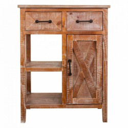 Recibidor con Cajones Alexandra House Living Marrón Madera de pino Ma