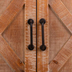 Recibidor Alexandra House Living Marrón Madera de pino Madera MDF 80