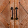 Recibidor Alexandra House Living Marrón Madera de pino Madera MDF 80