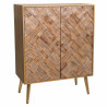 Recibidor Alexandra House Living Marrón Madera de Paulonia 36 x 94 x