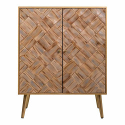 Recibidor Alexandra House Living Marrón Madera de Paulonia 36 x 94 x