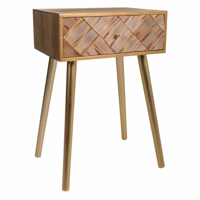 Mesita de Noche Alexandra House Living Marrón 34 x 67 x 45 cm Mesita de Noche Alexandra House Living Marrón 34 x 67 x 45 cm