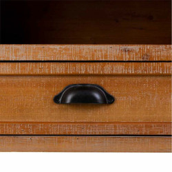 Recibidor Alexandra House Living Marrón Hierro Madera de abeto Madera