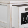 Cajonera Alexandra House Living Blanco Madera de Paulonia 32 x 81 x 26