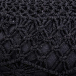 Puff Alexandra House Living Gris oscuro Poliestireno 45 x 30 x 45 cm