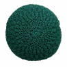 Puff Alexandra House Living Verde oscuro Poliestireno 45 x 30 x 45 cm