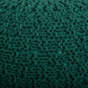 Puff Alexandra House Living Verde oscuro Poliestireno 45 x 30 x 45 cm