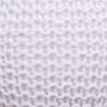 Puff Alexandra House Living Blanco Poliestireno 38 x 30 x 38 cm