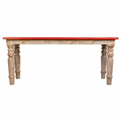 Banqueta Alexandra House Living Madera de mango Madera MDF 35 x 43 x 1