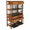 Cajonera Alexandra House Living Natural Madera Madera de abeto 34 x 11