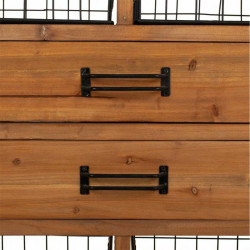 Cajonera Alexandra House Living Natural Madera Madera de abeto 34 x 11