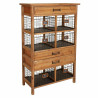 Cajonera Alexandra House Living Natural Madera Madera de abeto 34 x 11