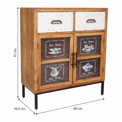 Recibidor Alexandra House Living Madera Madera de abeto Madera MDF 36