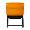 Banqueta Alexandra House Living Naranja Poliuretano Madera MDF 40 x 65