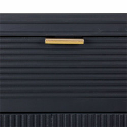 Recibidor con Cajones Alexandra House Living Gris Dorado Madera MDF 36