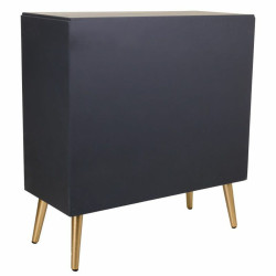Recibidor con Cajones Alexandra House Living Gris Dorado Madera MDF 36