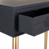 Recibidor con Cajones Alexandra House Living Gris Dorado Madera MDF 41
