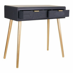 Recibidor con Cajones Alexandra House Living Gris Dorado Madera MDF 41