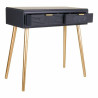 Recibidor con Cajones Alexandra House Living Gris Dorado Madera MDF 41
