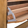 Banqueta Alexandra House Living Marrón Natural Madera de Paulonia Mad