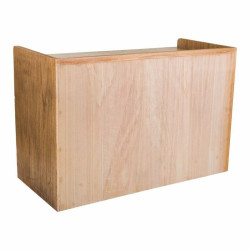 Banqueta Alexandra House Living Marrón Natural Madera de Paulonia Mad