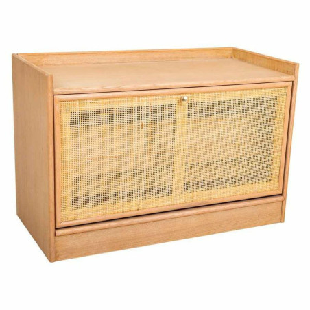 Banqueta Alexandra House Living Natural Madera MDF 38 x 53 x 80 cm Zap