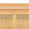 Banqueta Alexandra House Living Natural Madera MDF 38 x 53 x 80 cm Zap