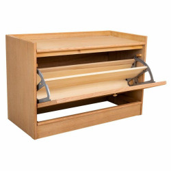Banqueta Alexandra House Living Natural Madera MDF 38 x 53 x 80 cm Zap