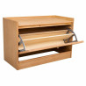 Banqueta Alexandra House Living Natural Madera MDF 38 x 53 x 80 cm Zap