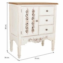 Recibidor con Cajones Alexandra House Living Blanco Madera de abeto Ma