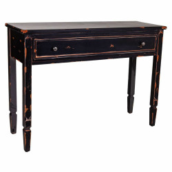 Recibidor con Cajones Alexandra House Living Negro Madera de abeto Mad