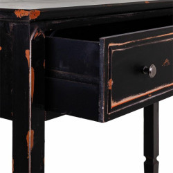 Recibidor con Cajones Alexandra House Living Negro Madera de abeto Mad