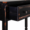 Recibidor con Cajones Alexandra House Living Negro Madera de abeto Mad