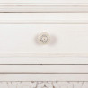Mesita de Noche Alexandra House Living Blanco 32 x 74 x 46 cm