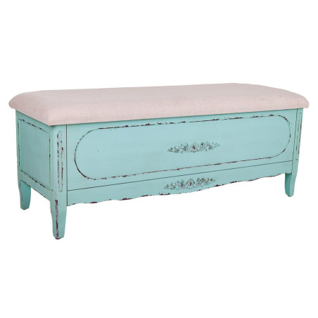 Banqueta Alexandra House Living Azul Esponja Madera de abeto Madera MD